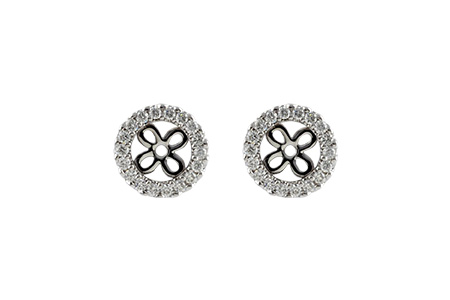 A206-31559: EARRING JACKETS .24 TW (FOR 0.75-1.00 CT TW STUDS)