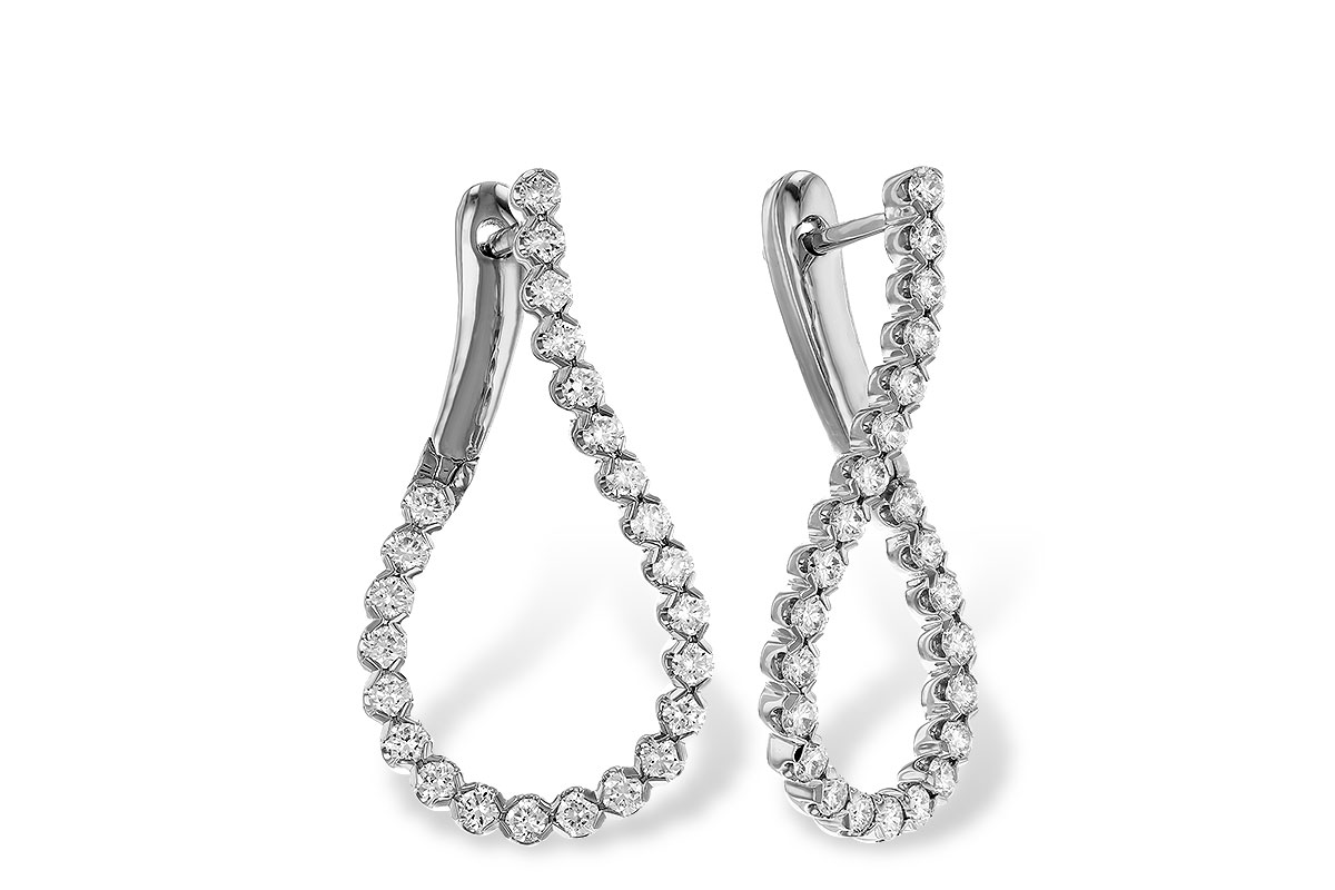 A293-61595: EARRINGS 1.00 TW