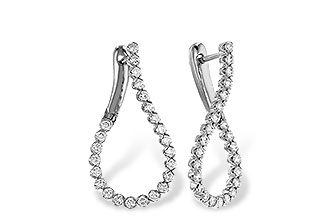 A293-61595: EARRINGS 1.00 TW