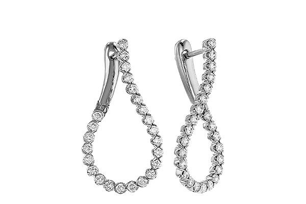 A293-61595: EARRINGS 1.00 TW