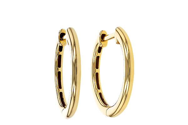 A293-62468: GOLD EARRINGS (16MM)