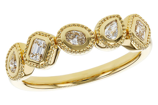 A293-62531: LDS DIA WED RG .34 TW FANCY CUT DIAS
