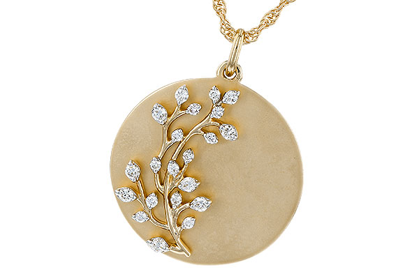 B293-55213: NECKLACE .24 TW