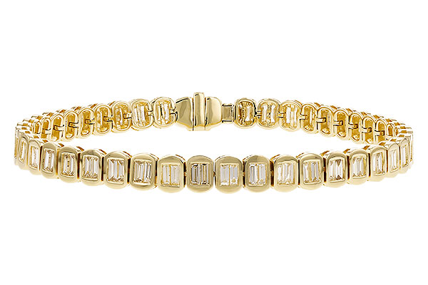 B293-55249: BRACELET 2.30 TW BAGUETTE (7")