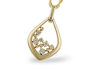 B293-57049: NECKLACE .25 TW