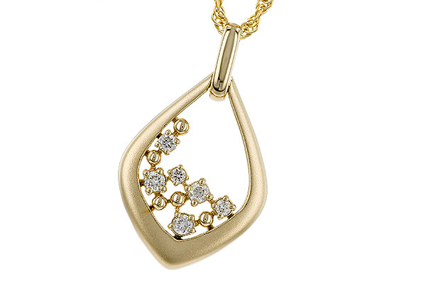 B293-57049: NECKLACE .25 TW