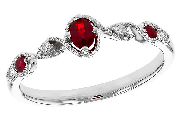 B293-57068: LDS RG .27 TW RUBY .31 TGW