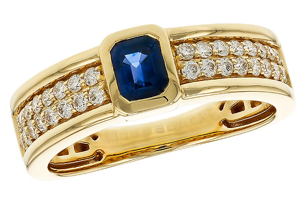 B293-61622: LDS RG .55 SAPPHIRE .88 TGW (5x4MM SA)