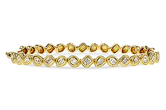 B293-62531: BANGLE 1.00 TW FANCY CUT DIAS