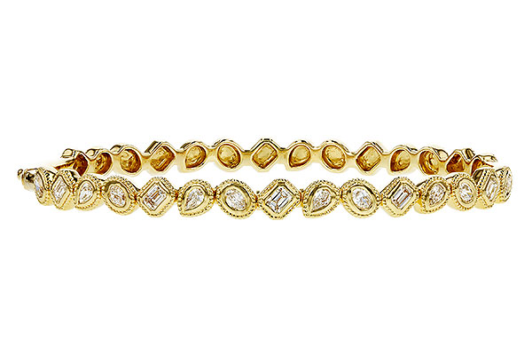 B293-62531: BANGLE 1.00 TW FANCY CUT DIAS