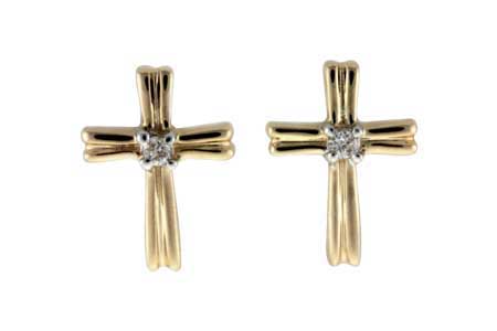 C019-07949: EARRINGS .03 TW