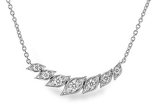 C293-55213: NECKLACE .36 TW