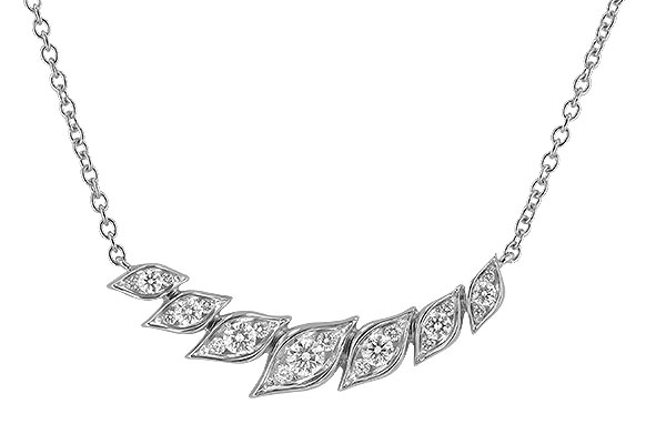 C293-55213: NECKLACE .36 TW