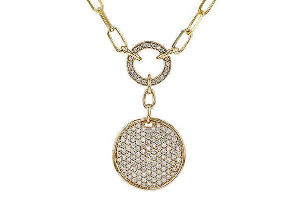 C293-57022: NECKLACE .92 TW (17")