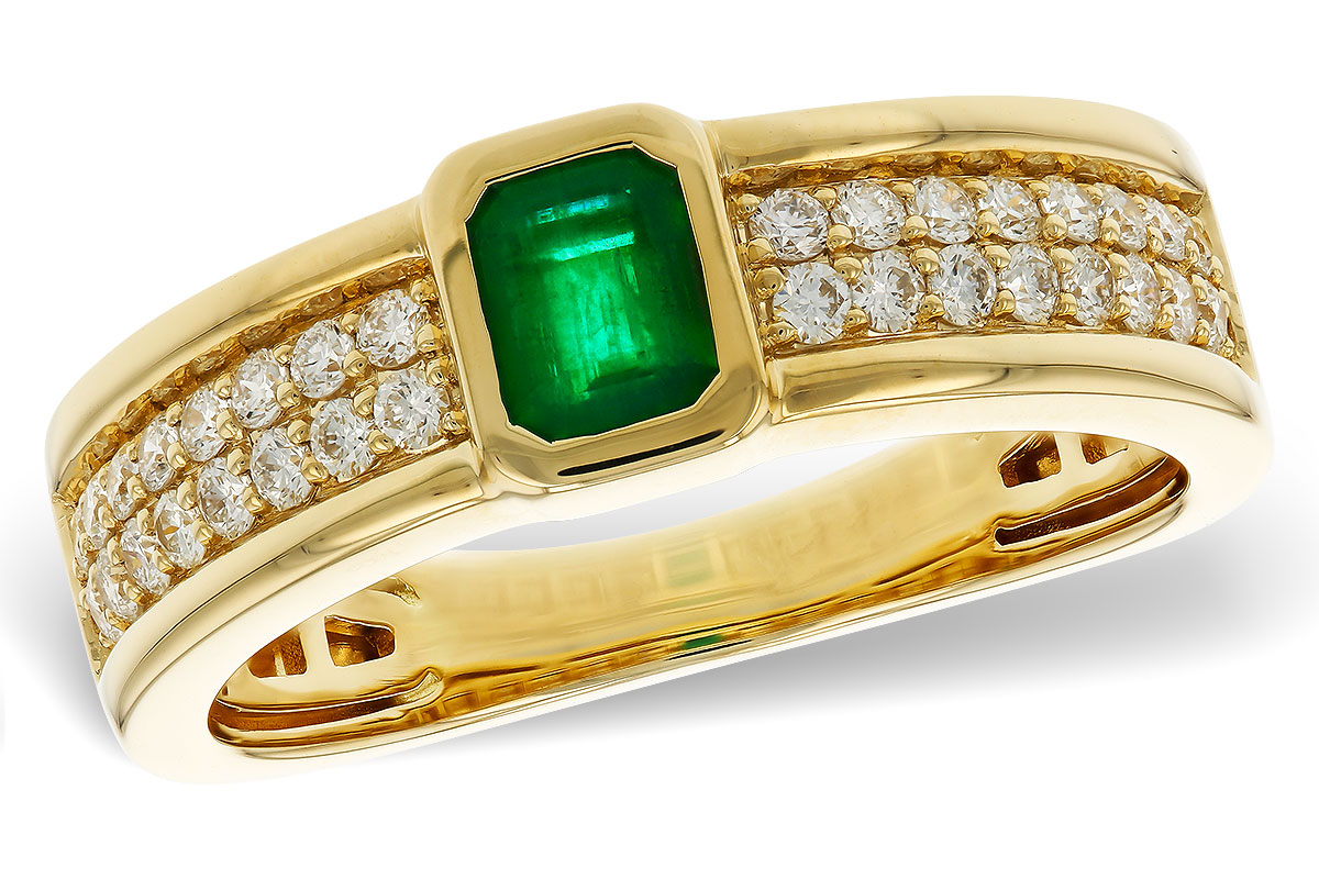 C293-61622: LDS RG .42 EMERALD .75 TGW (5x4MM EM)