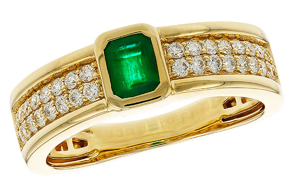 C293-61622: LDS RG .42 EMERALD .75 TGW (5x4MM EM)