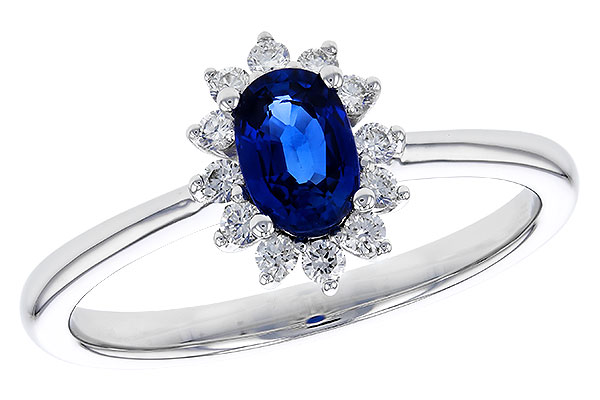 C293-62540: LDS RG .55 SAPPHIRE .71 TGW (6x4MM SAPP)