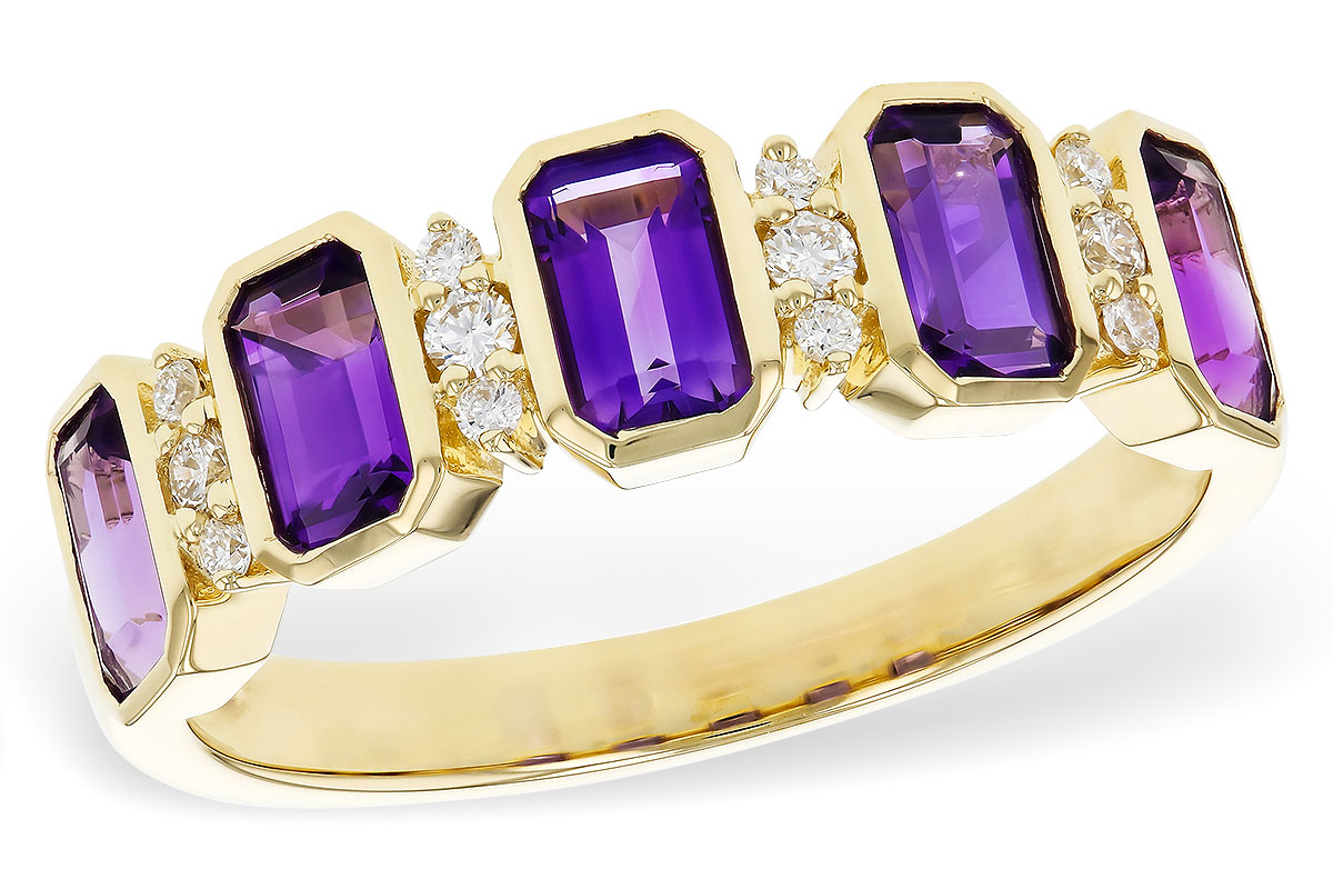 C293-63395: LDS RG 1.18 TW AMETHYST 1.30 TGW