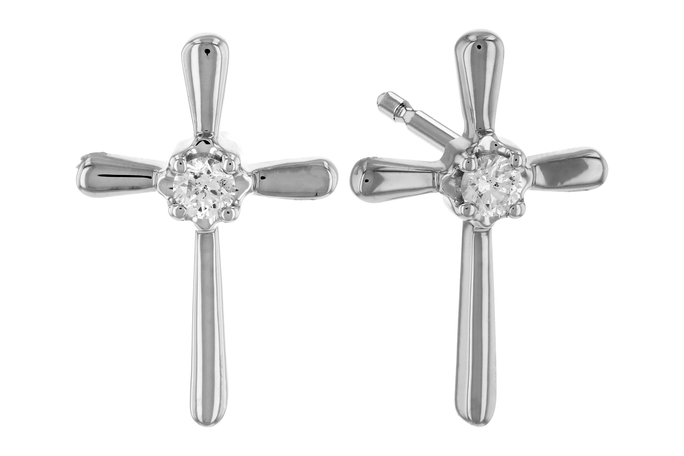 C294-47031: EARRINGS .04 TW