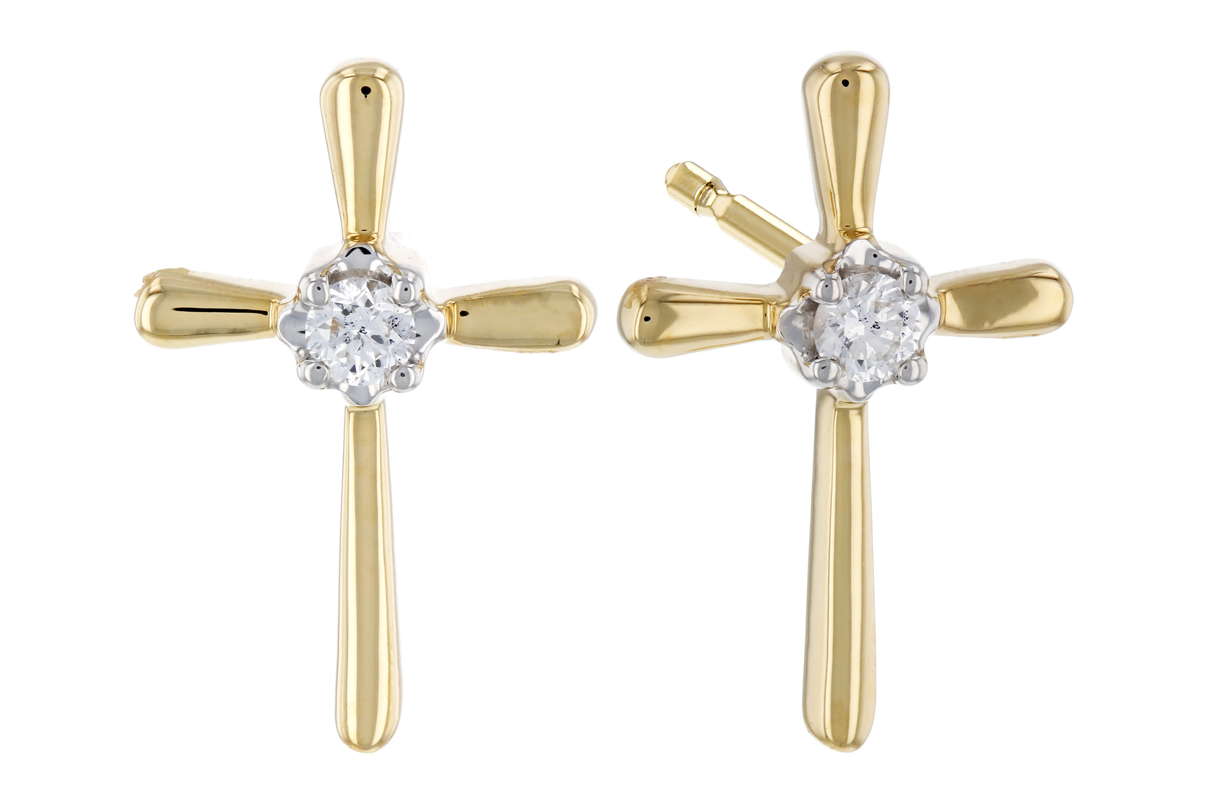 C294-47031: EARRINGS .04 TW
