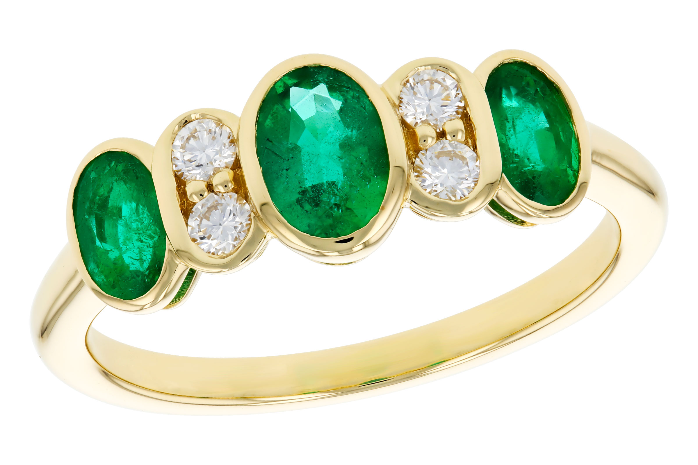 C294-48849: LDS RG .90 TW EMERALD 1.05 TGW