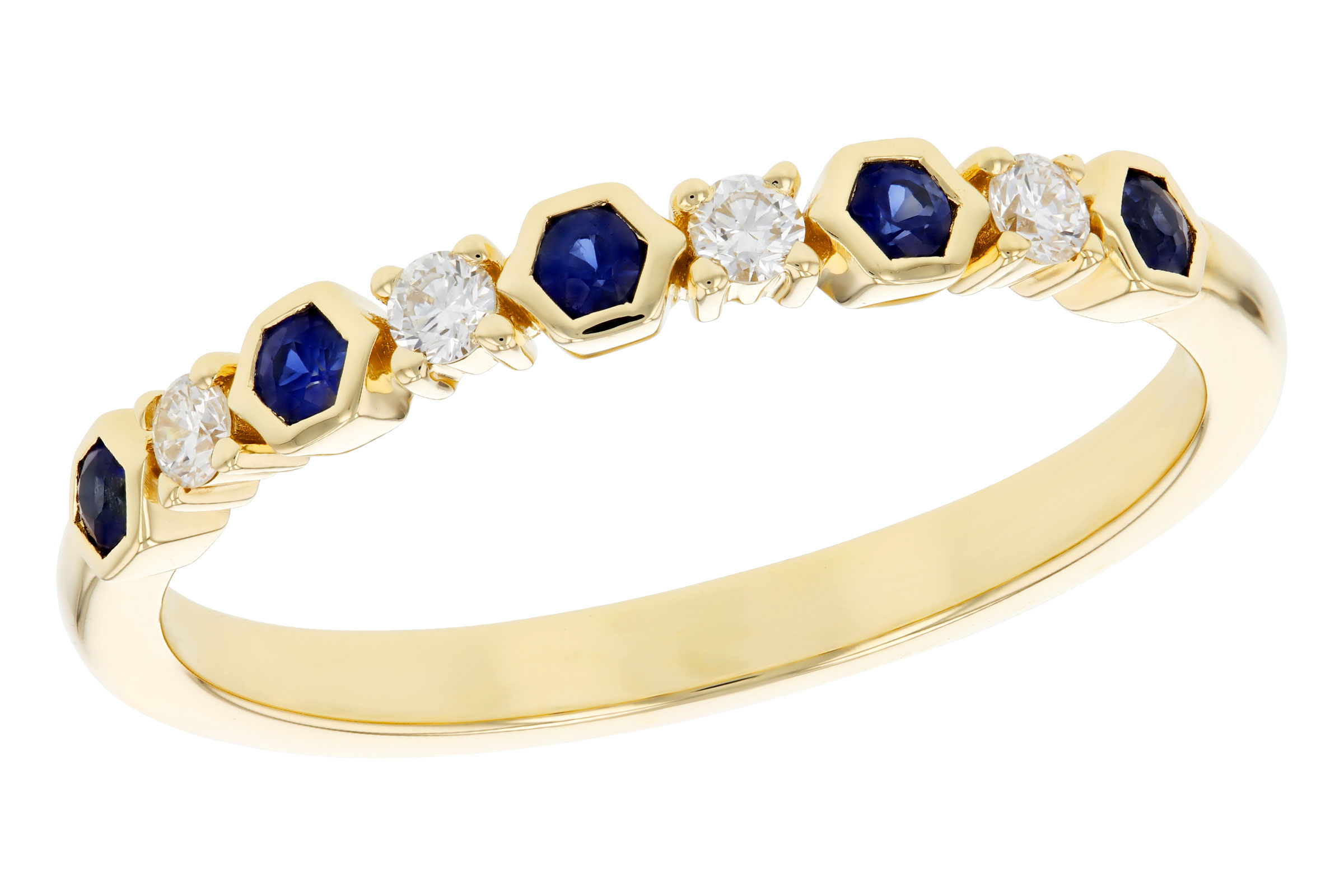 C294-48858: LDS WED RG .14 TW SAPPHIRE .24 TGW