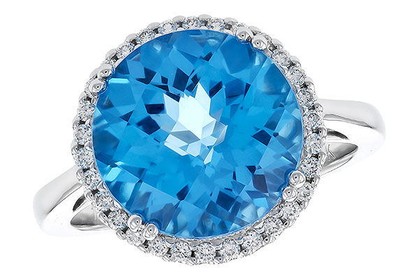 D293-57967: LDS RG 7.20 BLUE TOPAZ 7.42 TGW