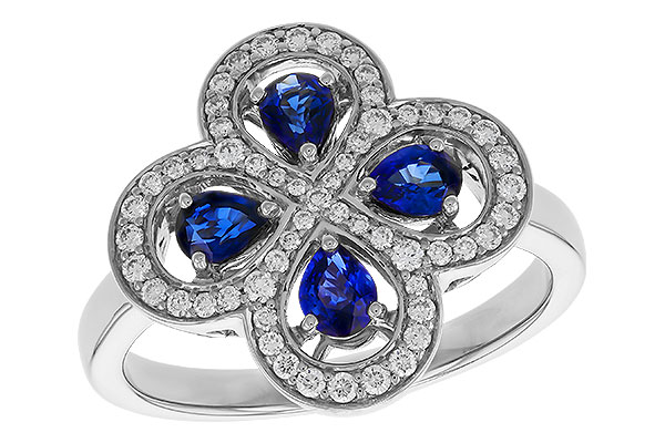 D293-60686: LDS RG .68 TW SAPPHIRE .96 TGW