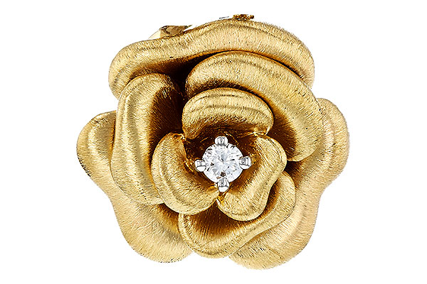 D294-46158: PENDANT .03CT (LARGE FLOWER PENDANT FROM M294-46149)