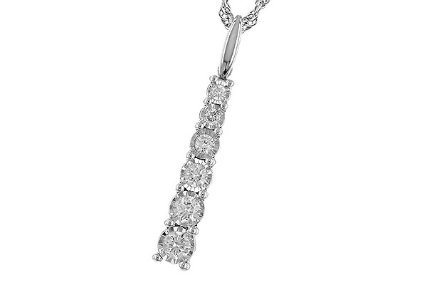 E292-72467: NECKLACE .25 TW