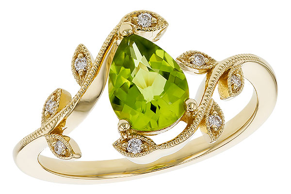 E293-57067: LDS RG 1.16 PERIDOT 1.22 TGW (8x6MM PER)