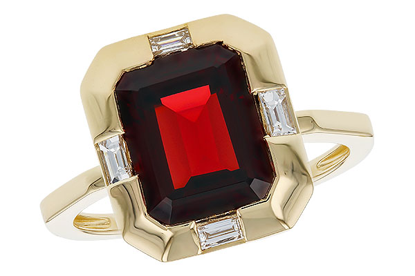 E293-58876: LDS RG 3.65 GARNET 3.82 TGW (10x8MM GAR)
