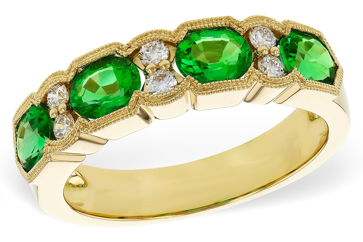 E293-62522: LDS WED RG 1.20 EMERALD 1.38 TGW (5x4MM EMER)