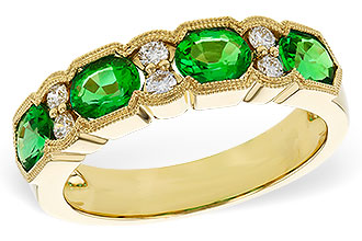 E293-62522: LDS WED RG 1.20 EMERALD 1.38 TGW (5x4MM EMER)
