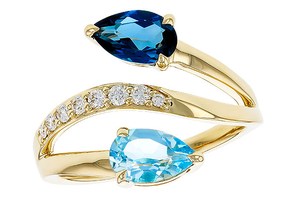 E294-46122: LDS RG 3.56 TW BLUE TOPAZ 3.70 TGW (8x5MM BT)