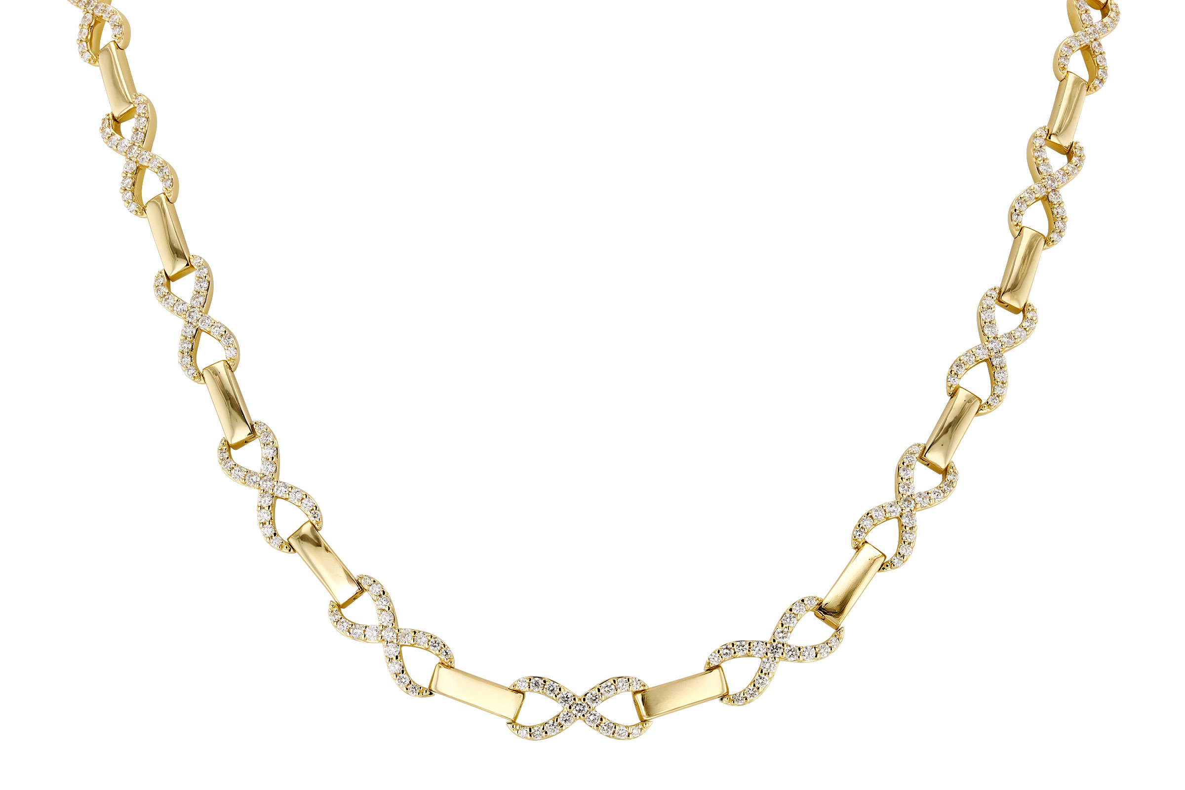 E294-47967: NECKLACE 2.20 TW (17")
