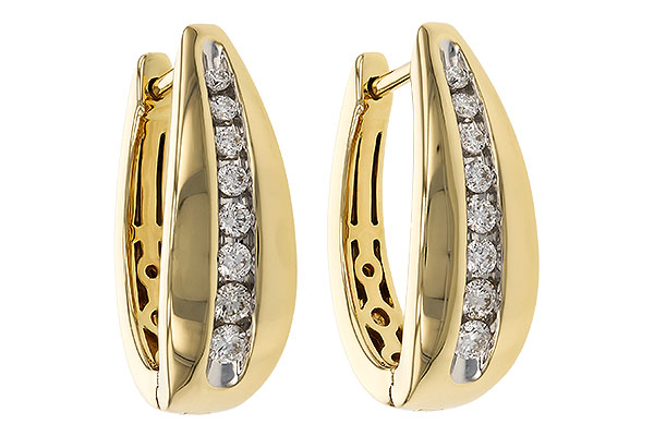 F292-72467: EARRINGS .40 TW