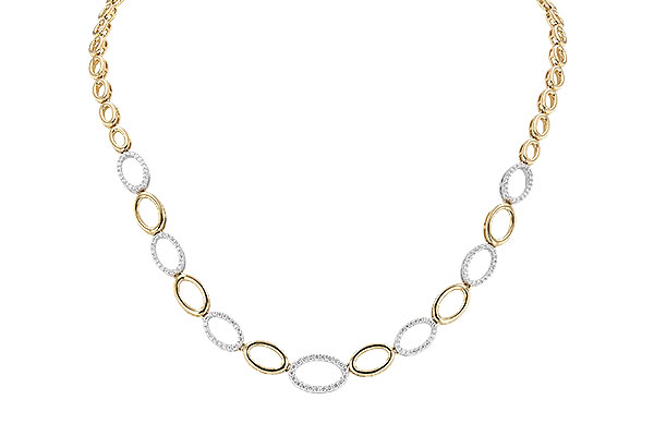 F292-72485: NECKLACE 1.00 TW (17")