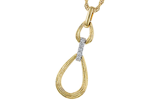 F293-56104: NECKLACE .04 TW