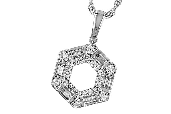 F293-56113: NECKLACE .14 TW BAG .50 TW