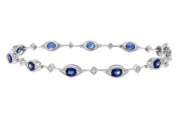 F293-56167: BRACELET 2.31 SAPPHIRE 2.50 TGW (7")