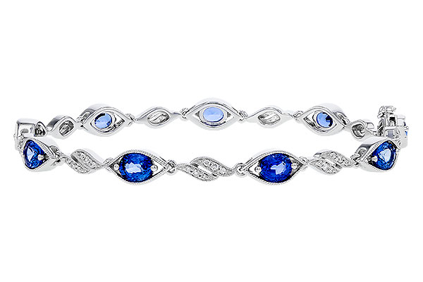 F293-57085: BRACELET 4.02 SAPPHIRE 4.26 TGW (7")