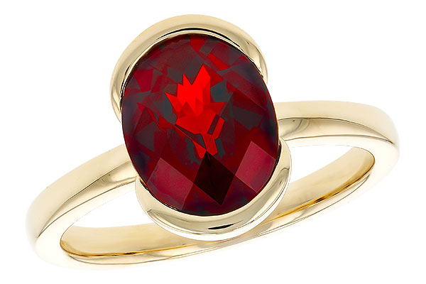 F294-46122: LDS RG 2.95 GARNET (10X8MM)