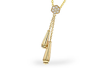 G293-56140: NECKLACE .11 TW