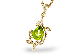 G293-57949: NECKLACE 1.16 PERIDOT 1.21 TGW (8x6MM PER)