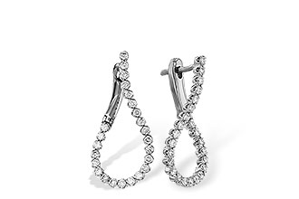 G294-46140: EARRINGS .50 TW