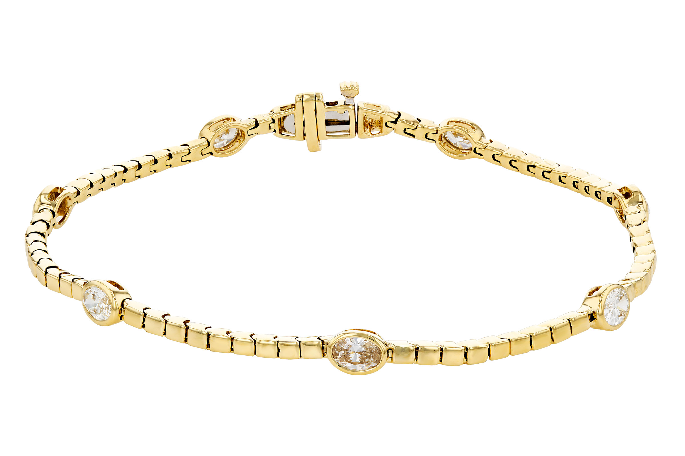 G294-47967: BRACELET 1.30 TW OVAL DIA (7")