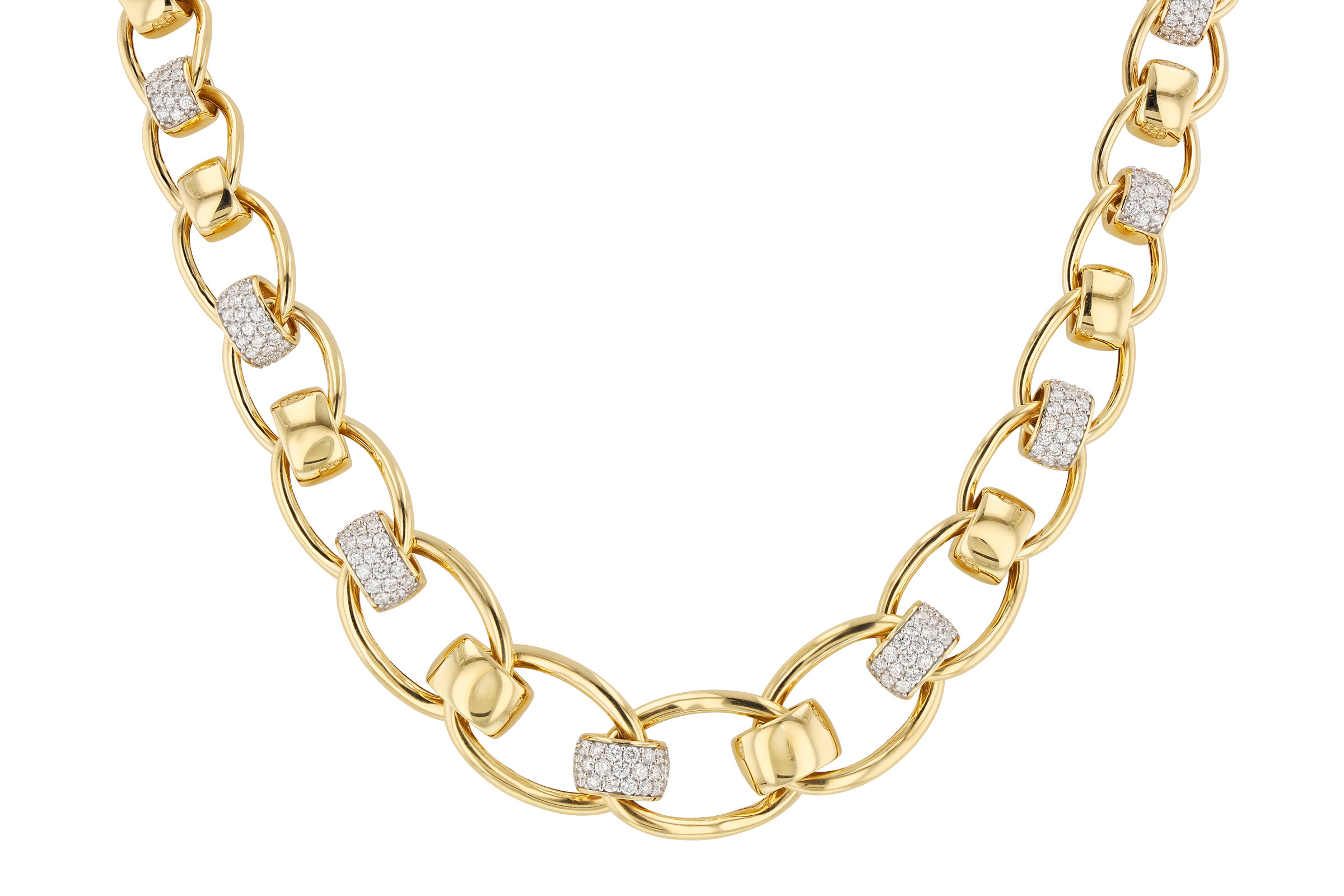 G294-47985: NECKLACE 2.00 TW (17")