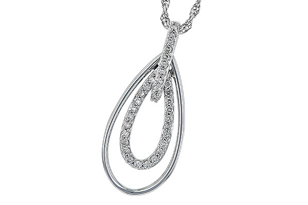 H202-66149: NECKLACE .24 TW