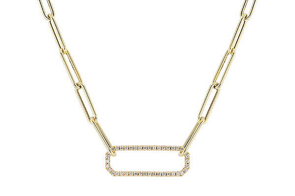 H292-64358: NECKLACE .50 TW (17 INCHES)